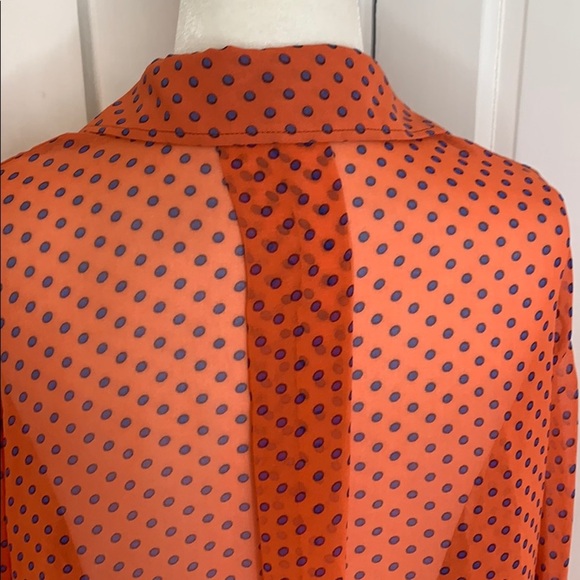 TEA N ROSE•BUTTON UP•BLOUSE - Picture 8 of 12